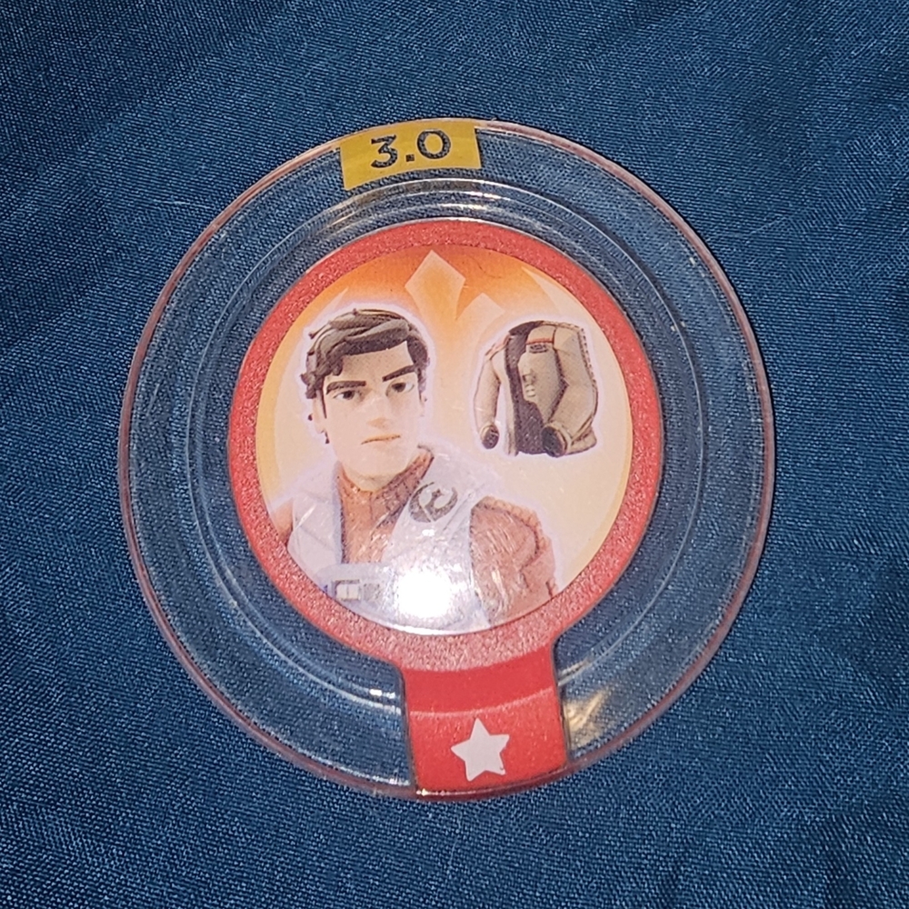 Disney Infinity Star Wars 3.0 Poe's Resistance Jacket Power Disc for PS4